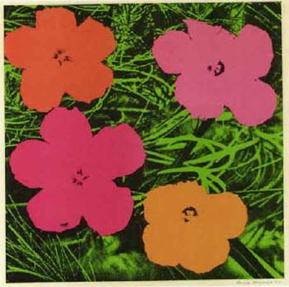 Flowers by Andy Warhol