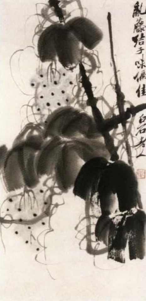 Grapes by Qi Baishi