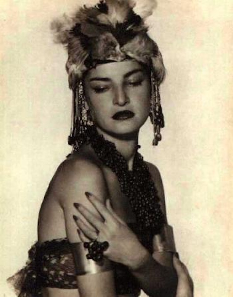 Juliet in exotic costume by Man Ray