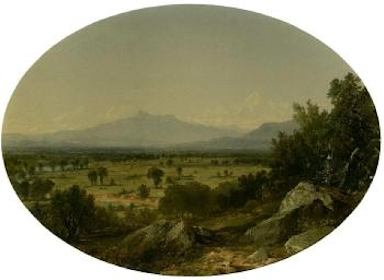 Landscape - Mount Chocorua from Conway by John Frederick Kensett