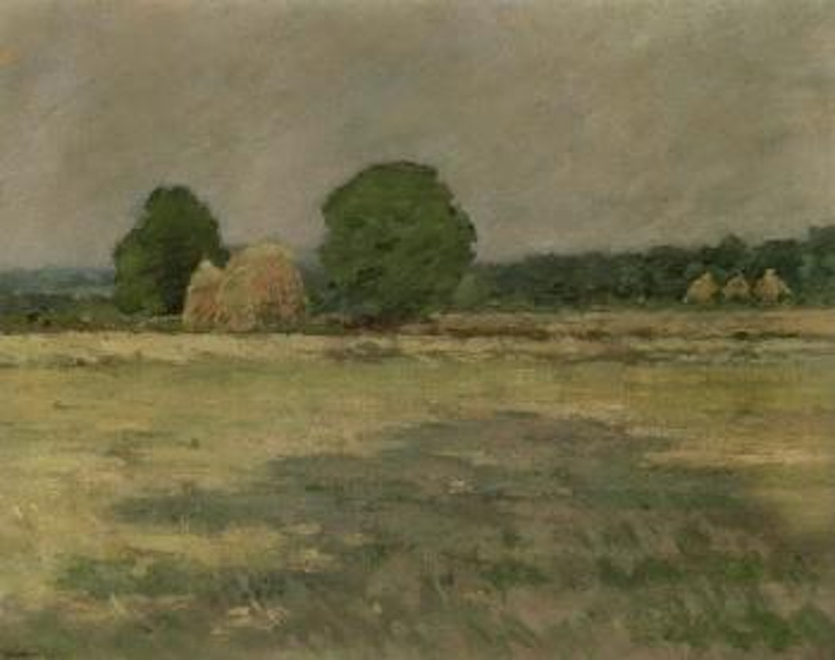 Grain field by Theodore Robinson