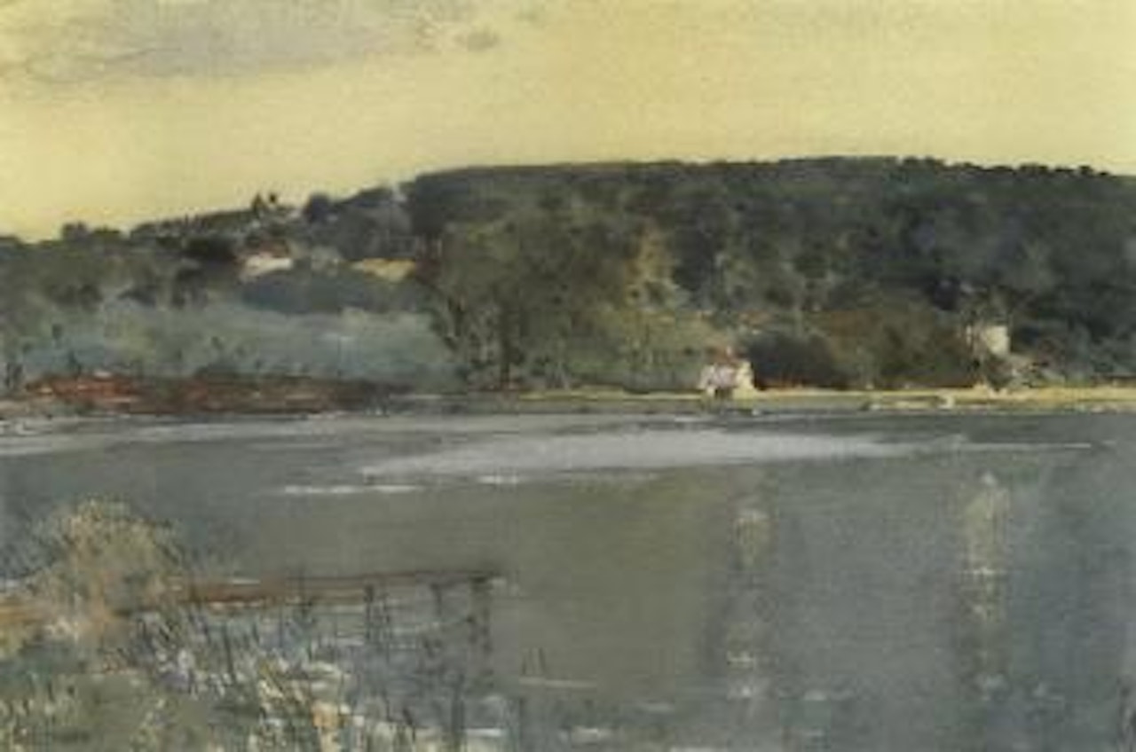 The Seine at Chatou by Childe Hassam