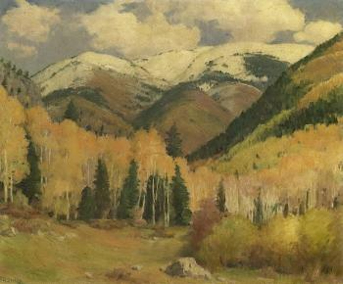 Aspens - Twining by Joseph Henry Sharp