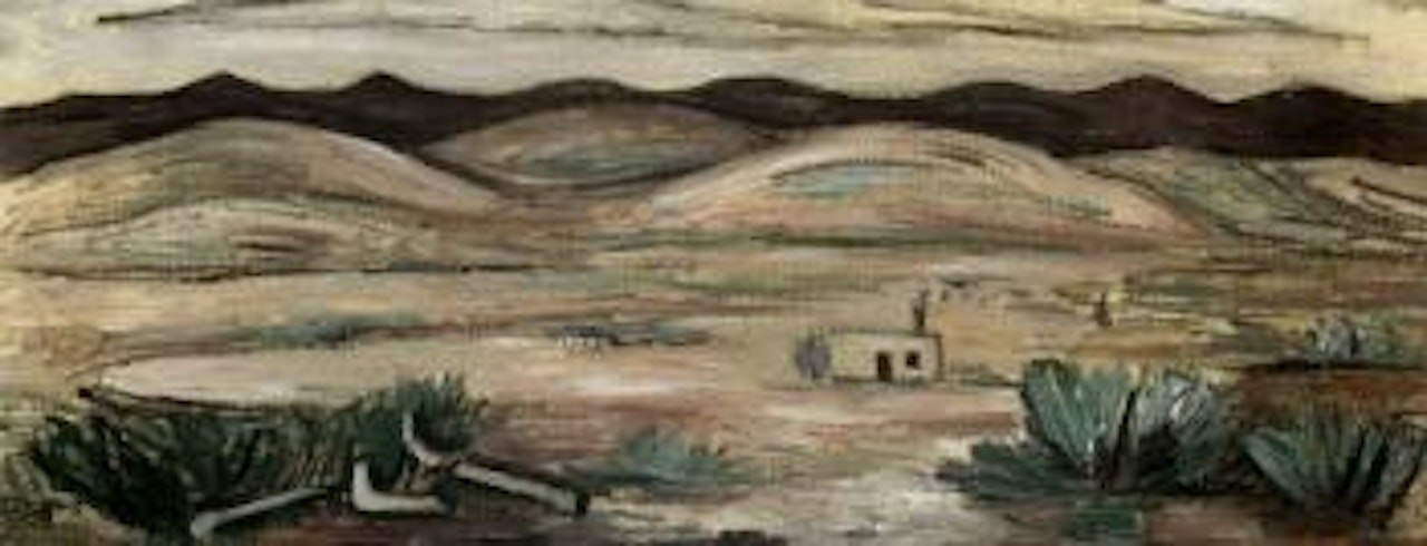 Mountainous landscape by Marsden Hartley