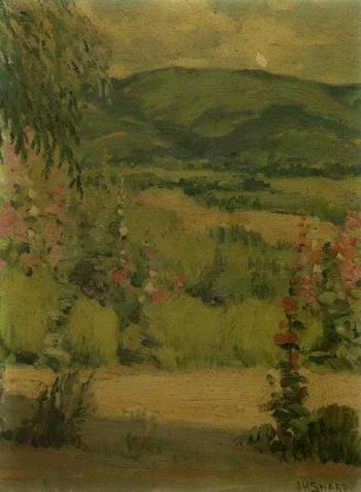 From Studio door by Joseph Henry Sharp