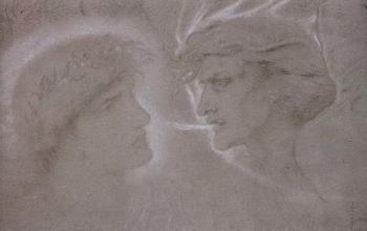 Good and Evil by Simeon Solomon