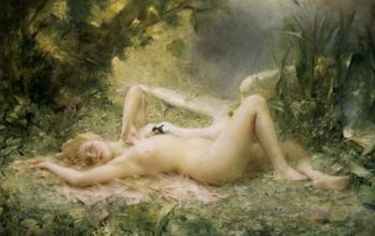 Le Triomphe du Cygne by Leon Comerre