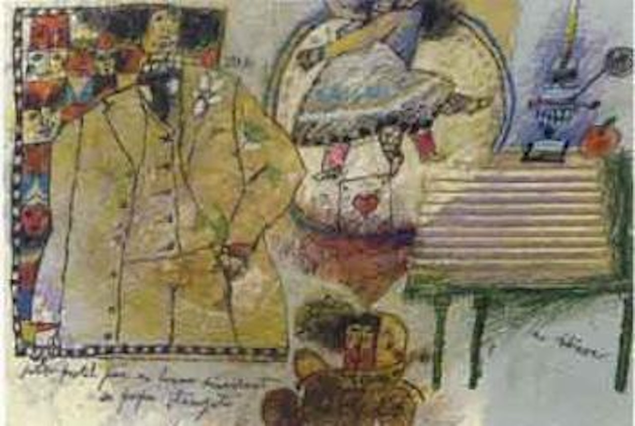 Petit pastel pour un homme by Théo Tobiasse