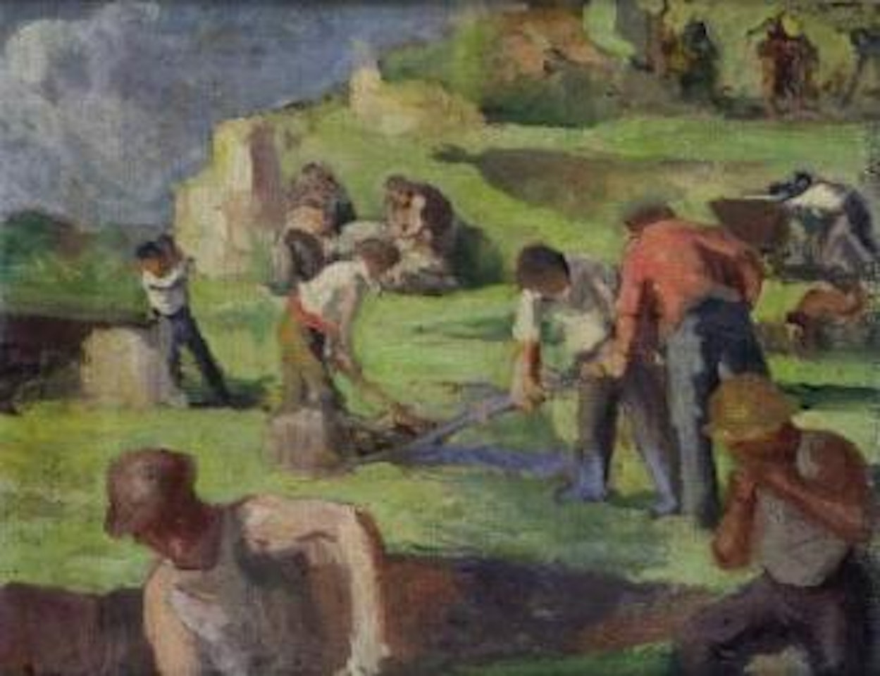 La carriere de Pierre by Maximilien Luce