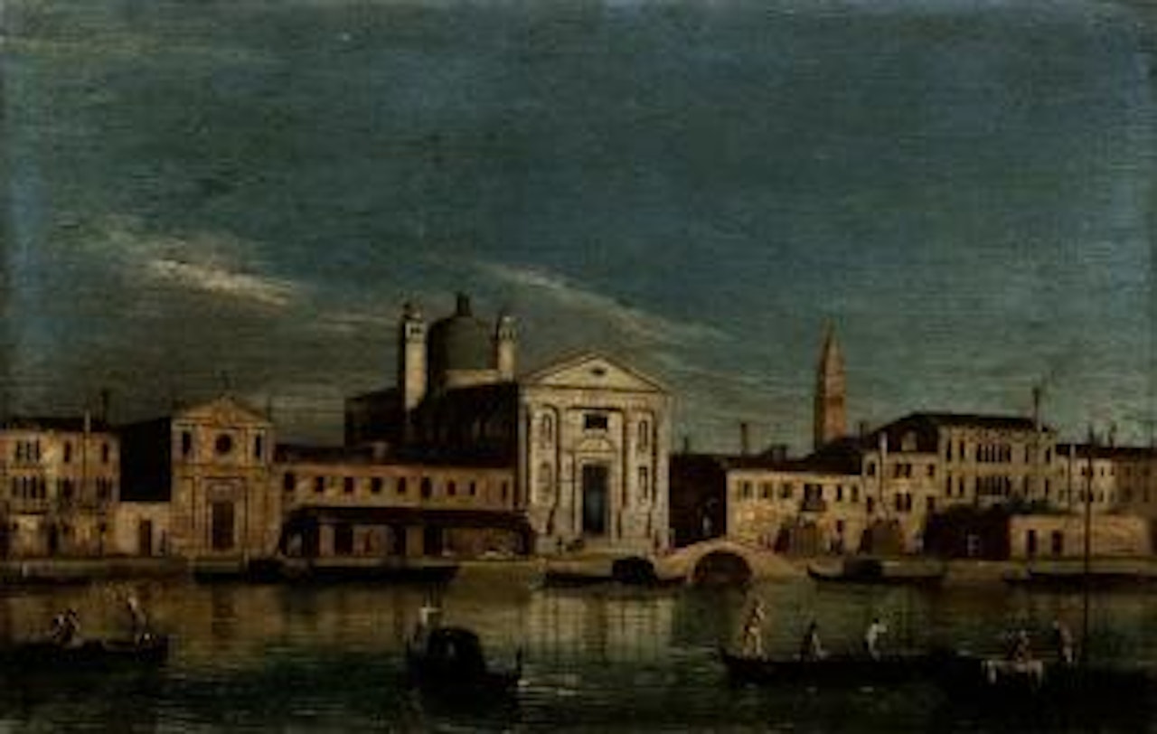 View of Santa Maria del Rosario, Venice by Apollonio Domenichini