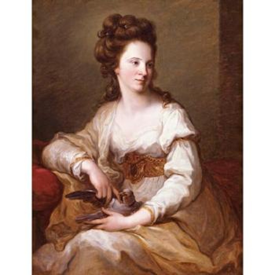 Portrait of lady by Angelica Kauffmann