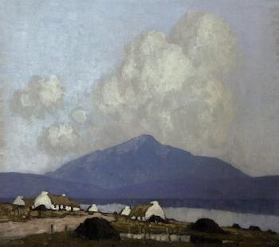 Roadside village, Connemara by Paul Henry