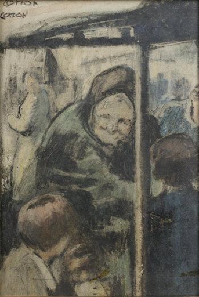 Old woman by William Conor