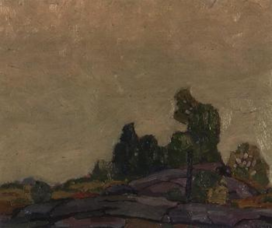 Fire haze - Muskoka by Alfred Joseph Casson