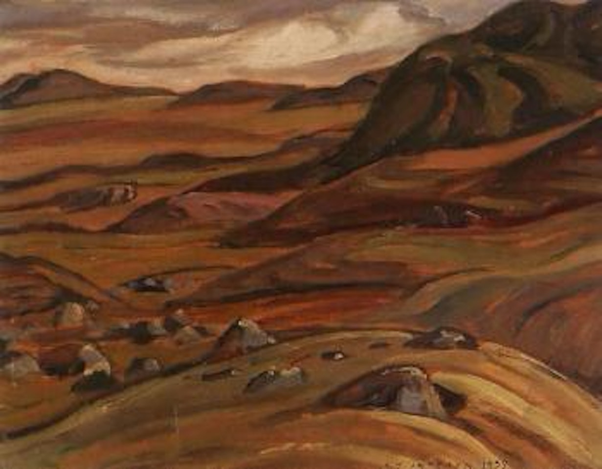 Barren lands, Tershierpi Hills by Alexander Young Jackson
