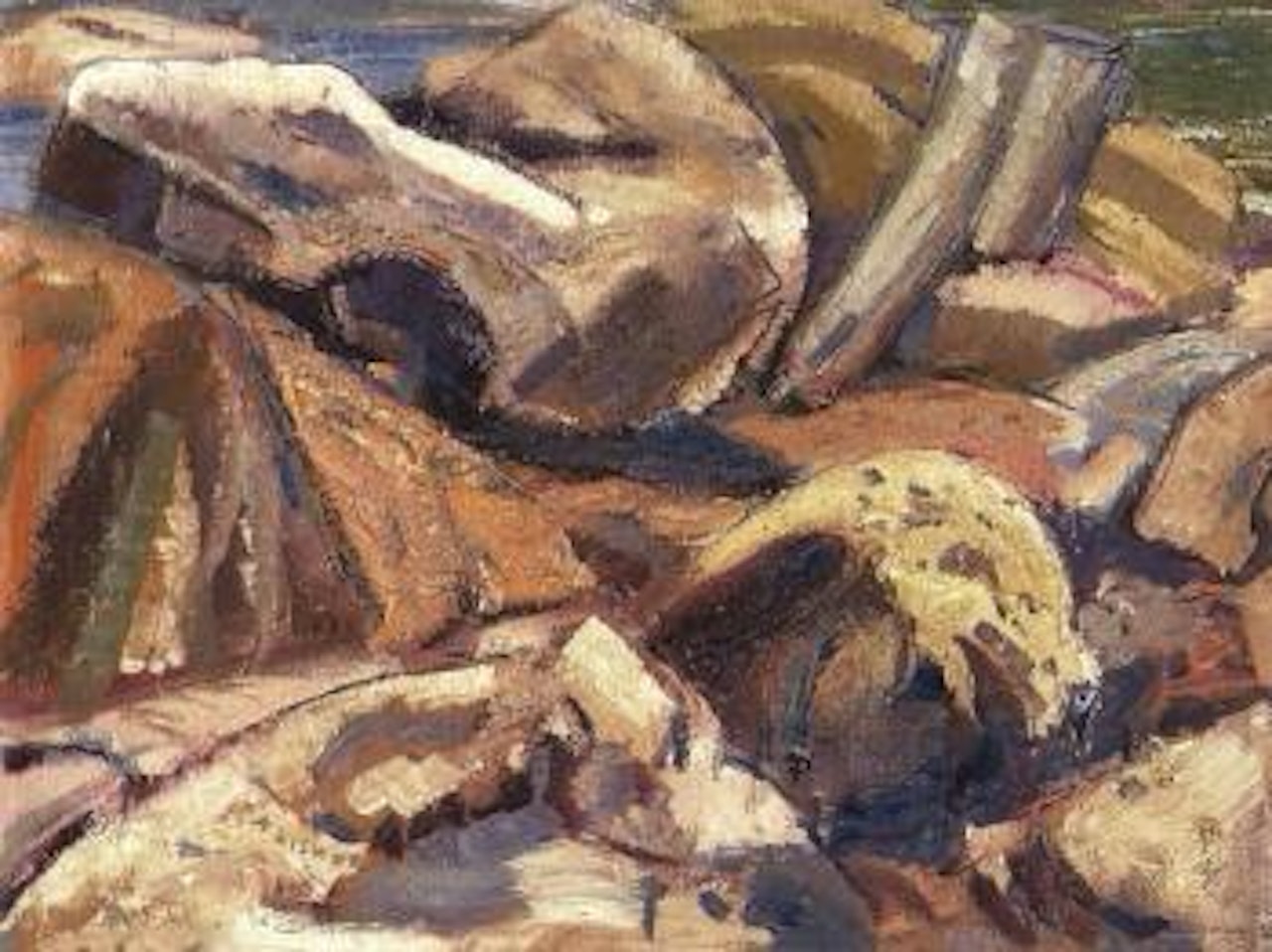 Rocky Shore by Arthur Lismer