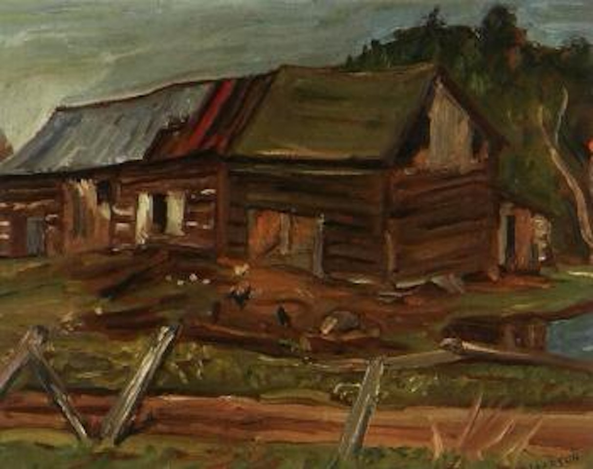 Barn near Combermere, Ontario, Rockingham by Alexander Young Jackson