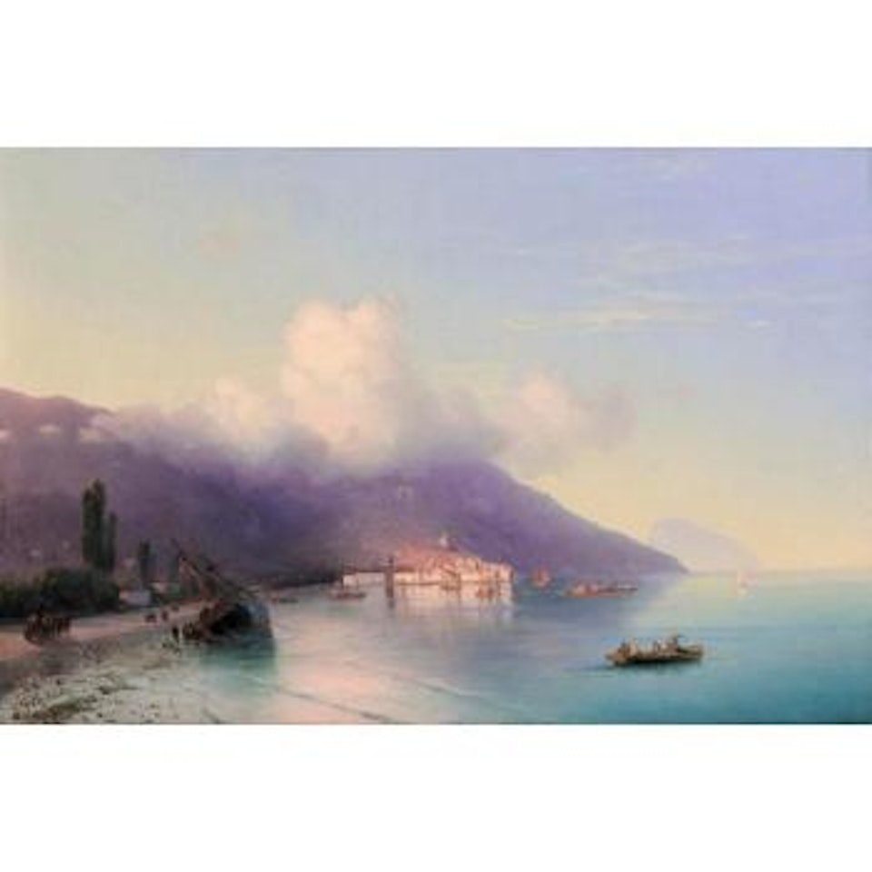 View of Yalta by Ivan Konstantinovich Aivazovsky