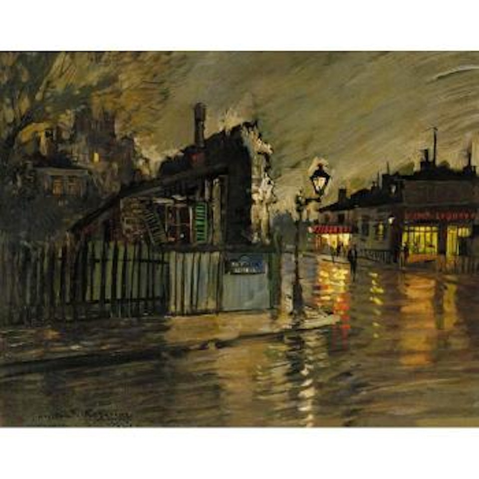 Rue du Moulin des pres by Konstantin Alekseevich Korovin