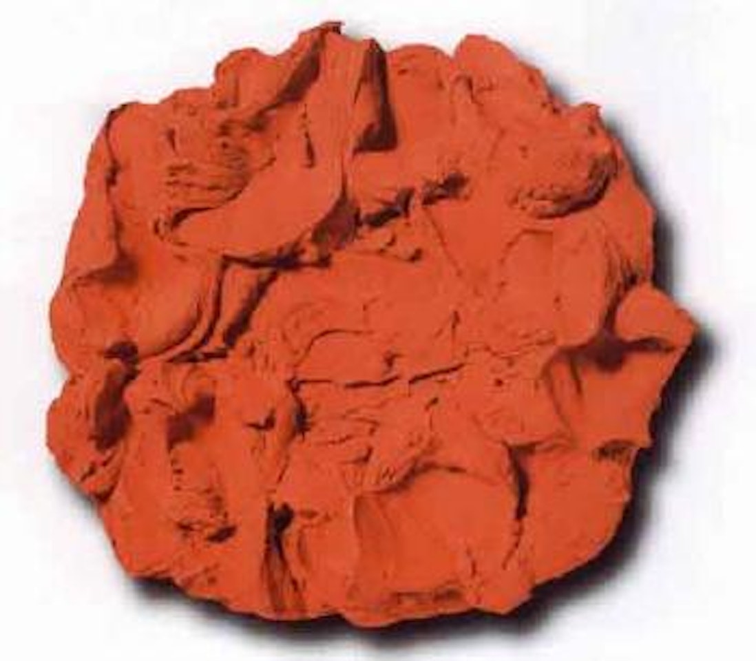 Composition in red by Bram Bogart