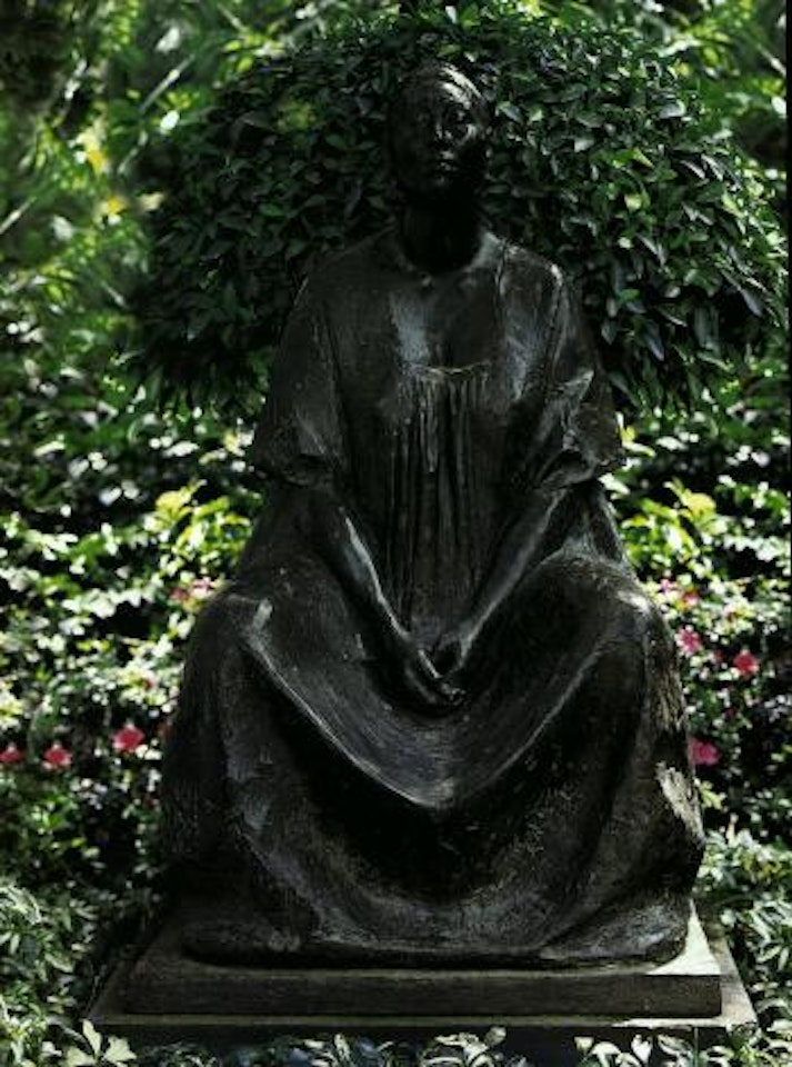 Evelia seated by Francisco Zuñiga