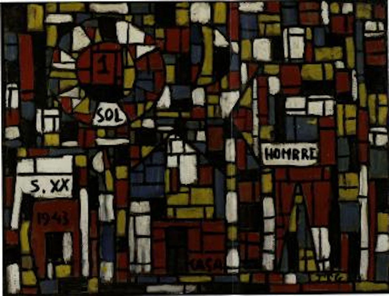 Constructive art by Joaquín Torres-García