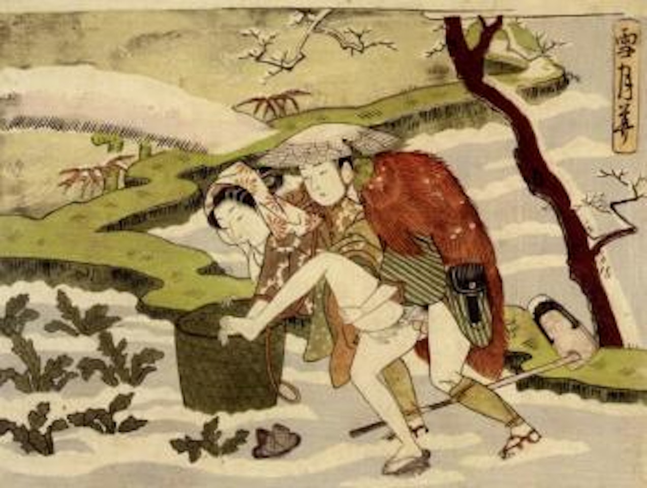 Erotic prints by Suzuki Harunobu
