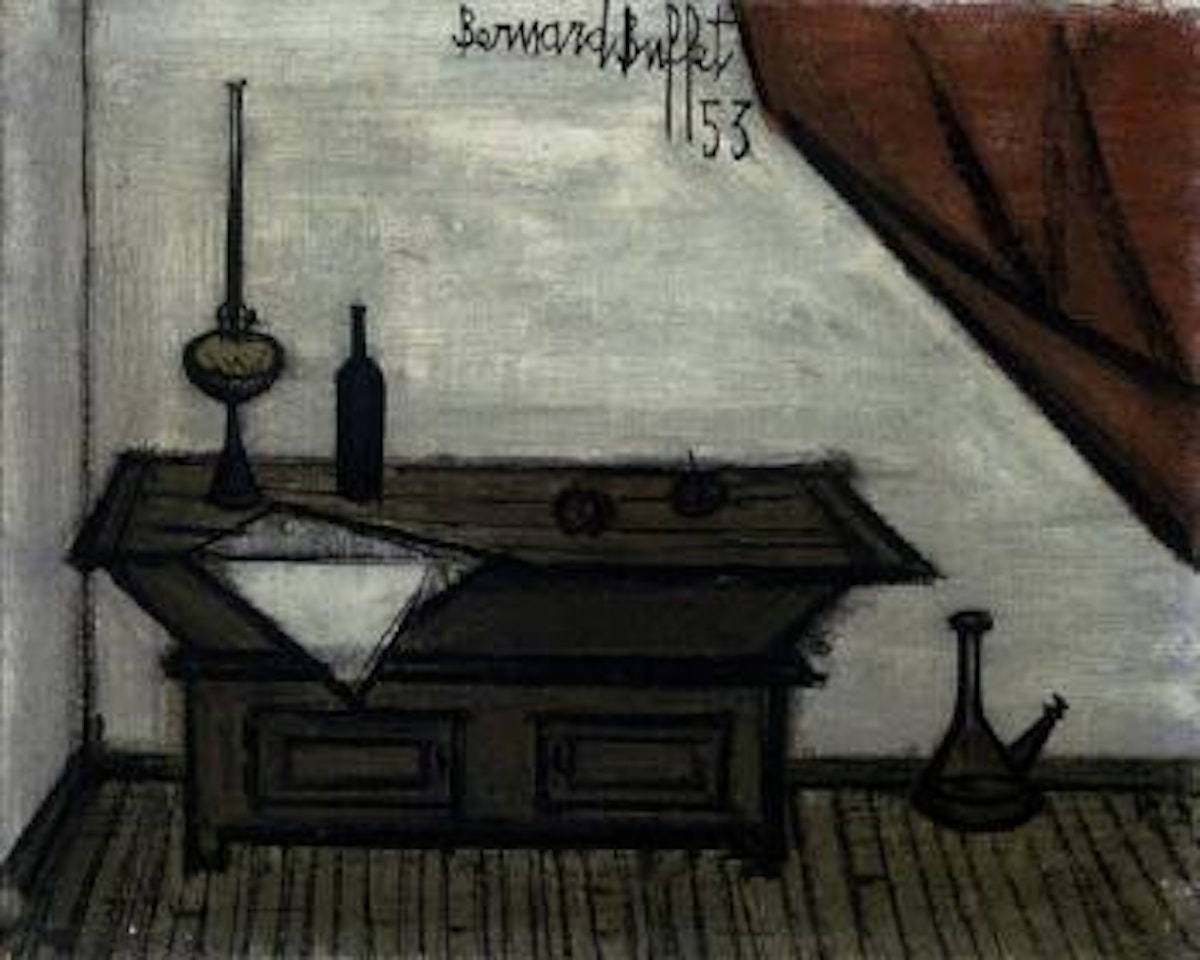 Interieur provencal by Bernard Buffet