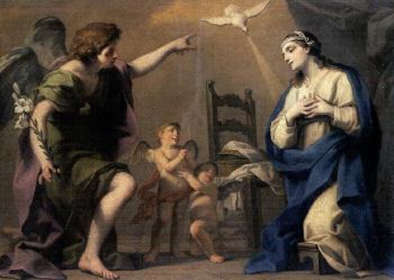 Annunciation by Roman School