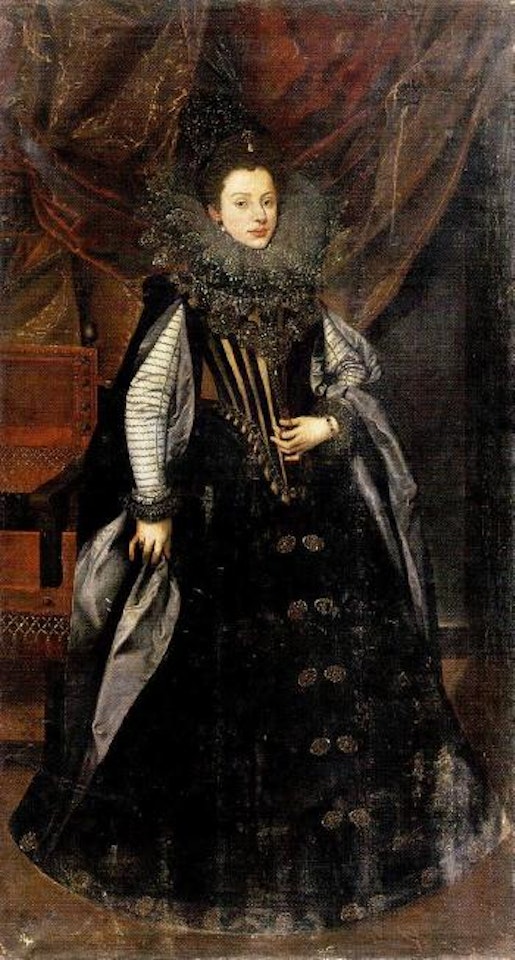 Portrait of lady by Spanish School