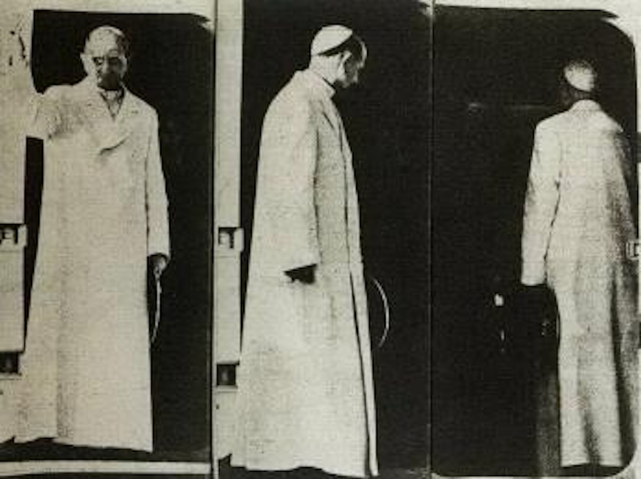 Pope by Mimmo Rotella