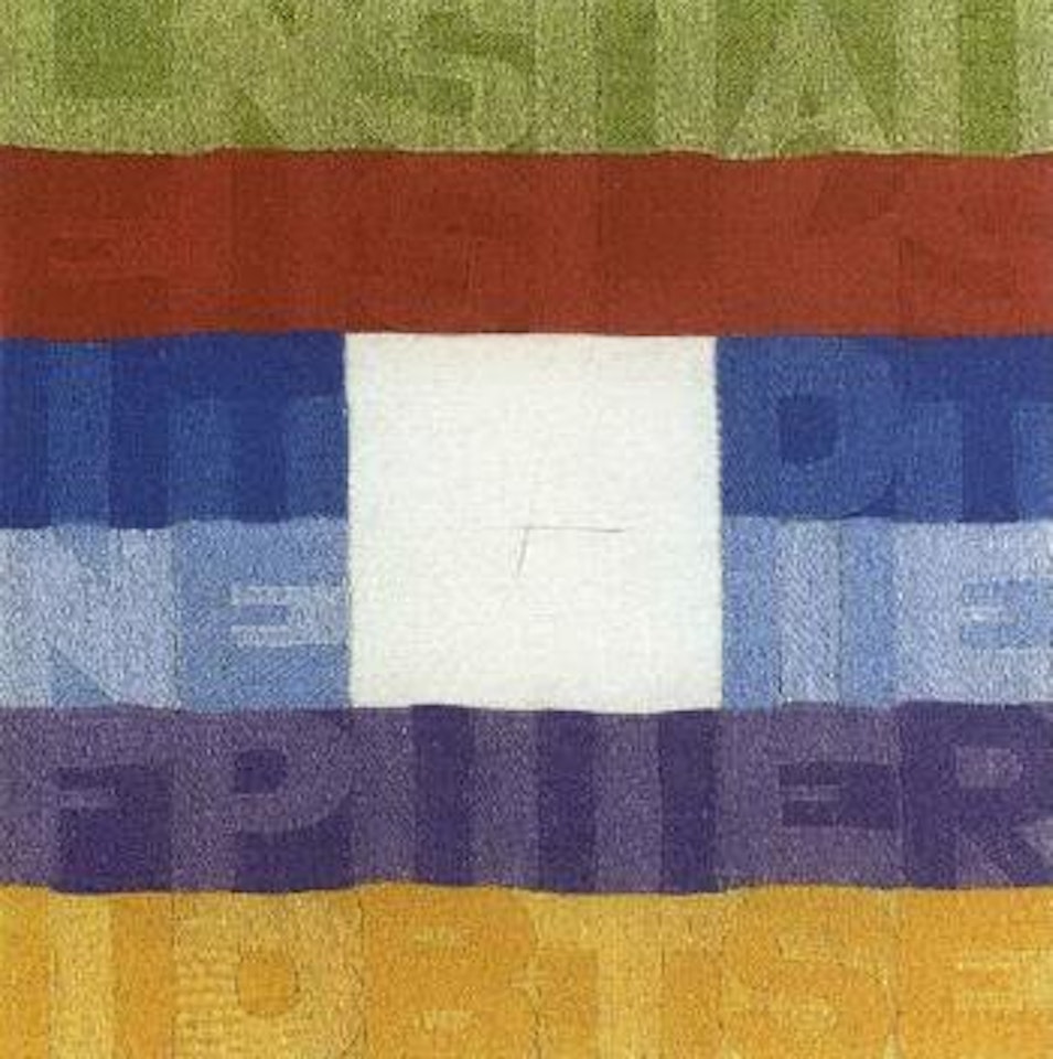 Endless chances to exist by Alighiero Boetti