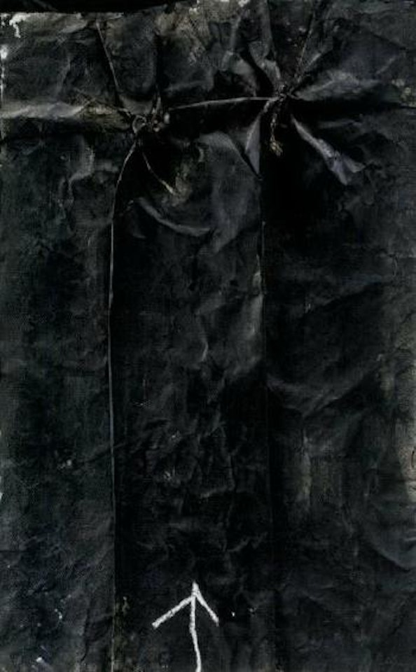 Papier et ficelle by Antoni Tapies