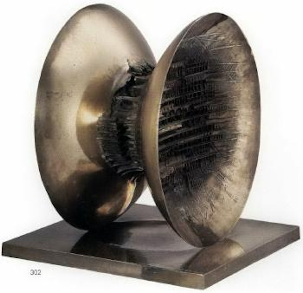 Double radar by Arnaldo Pomodoro