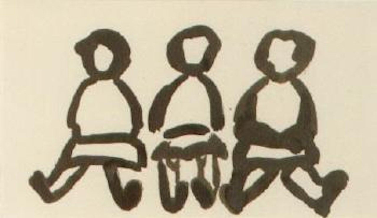 Same story told a 3rd time by Marlene Dumas