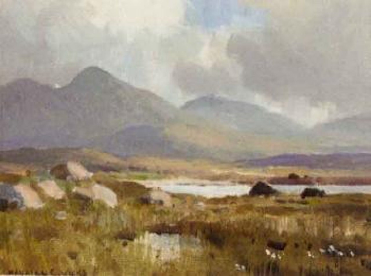 Connemara landscape near Roundstone by Maurice Canning Wilks
