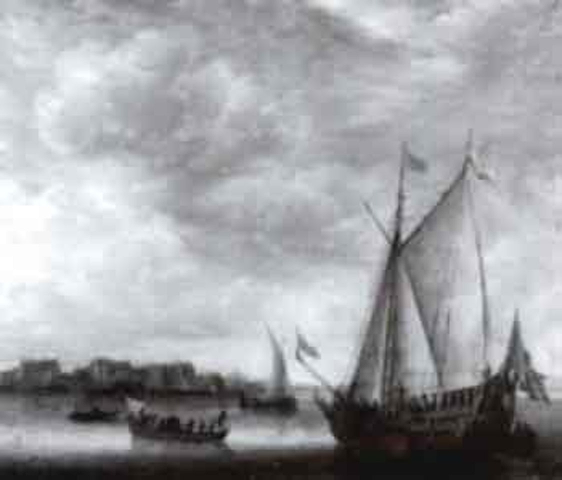 Animated harbour scene by Jan Abrahamsz. Beerstraten