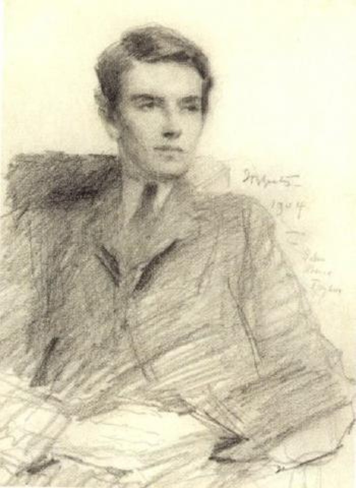 Portrait of John S Taylor by John Butler Yeats