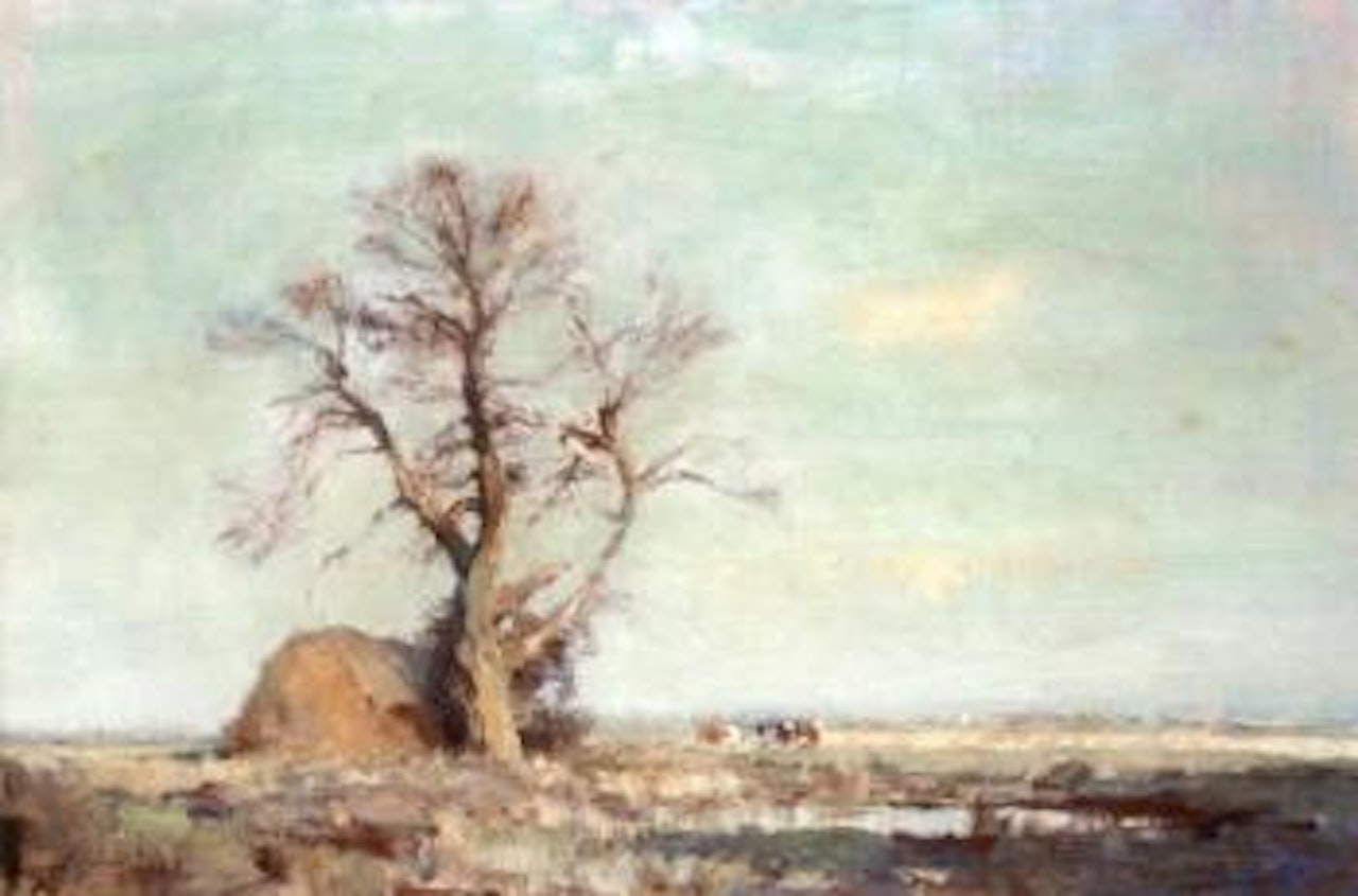 Blasted oak by Edward Seago
