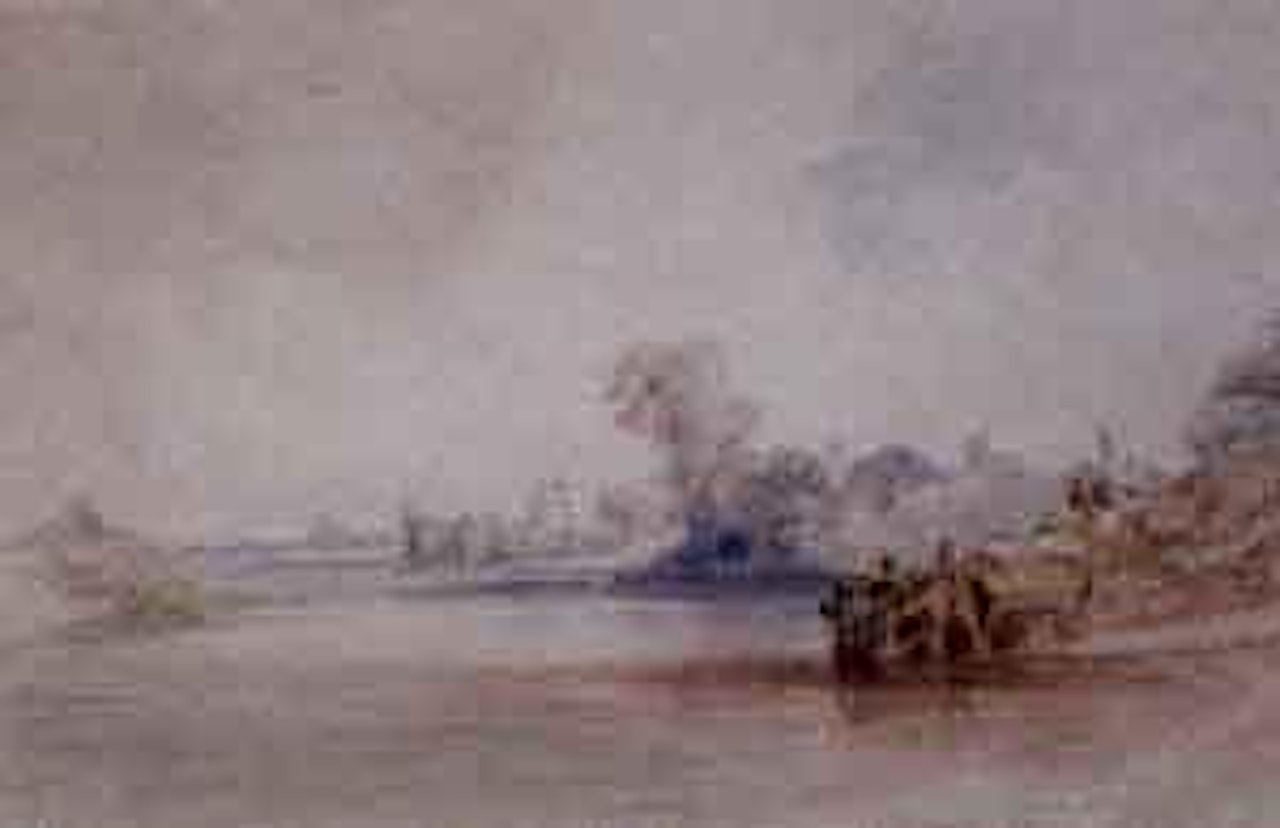 On the Yare by William Callow