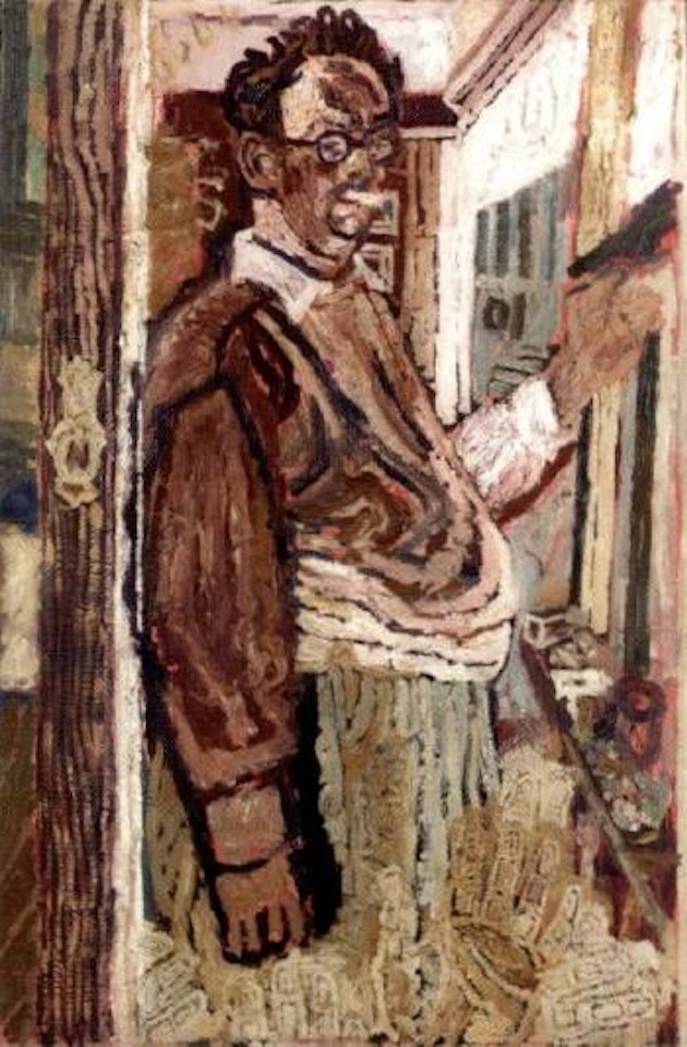 Self portrait by John Bratby