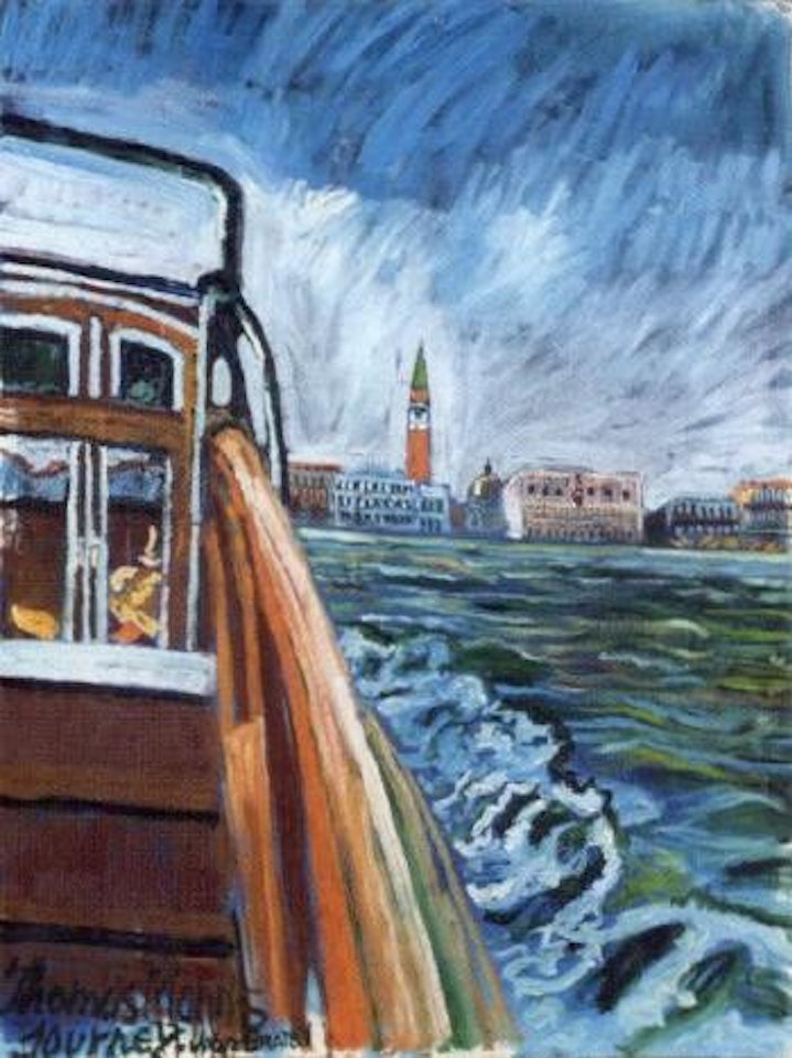 Thomas Manns journey by John Bratby