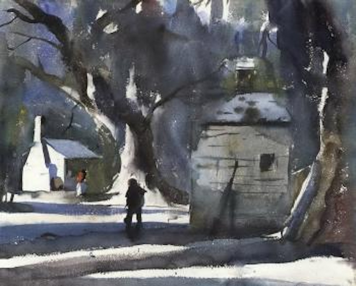 Under the live oaks by Andrew Wyeth