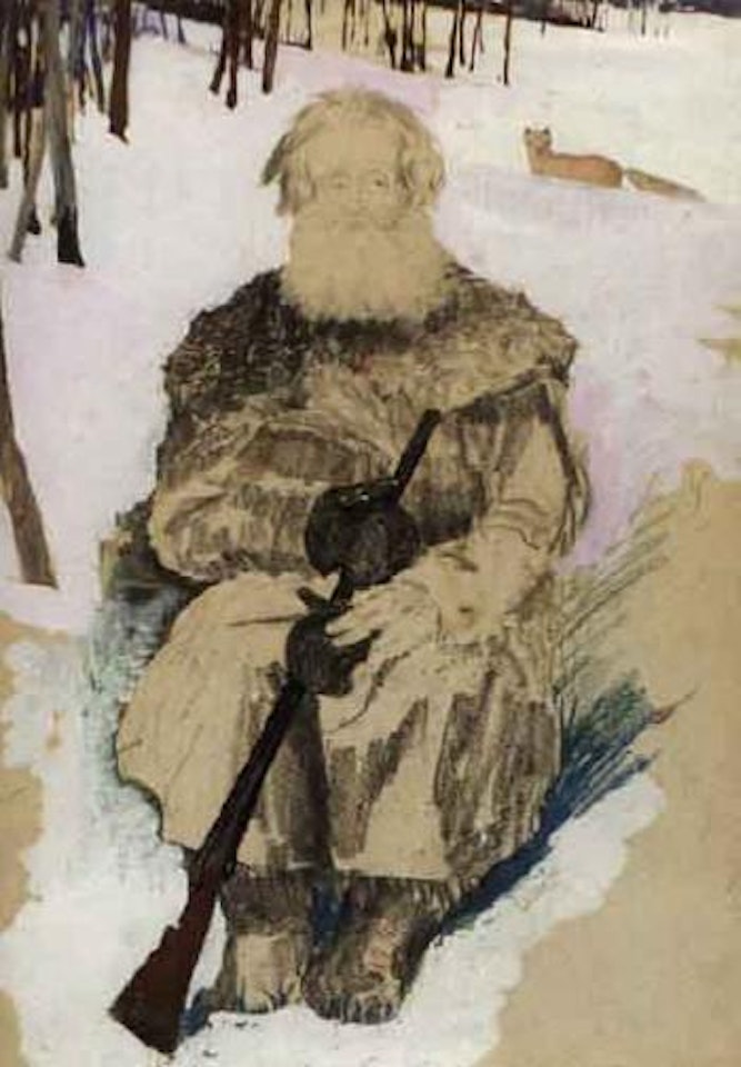 The hunter by Filip Malyavin