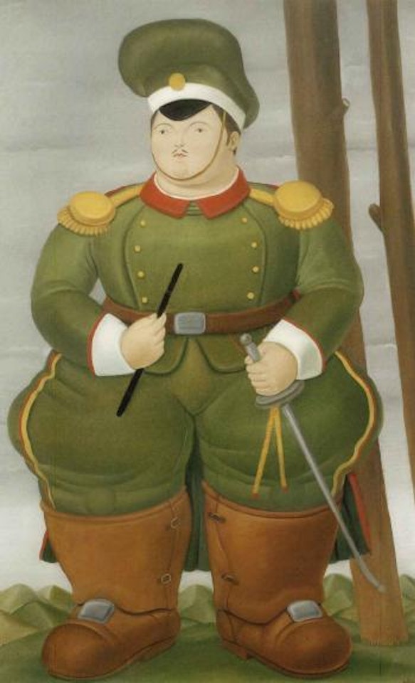 Officer by Fernando Botero