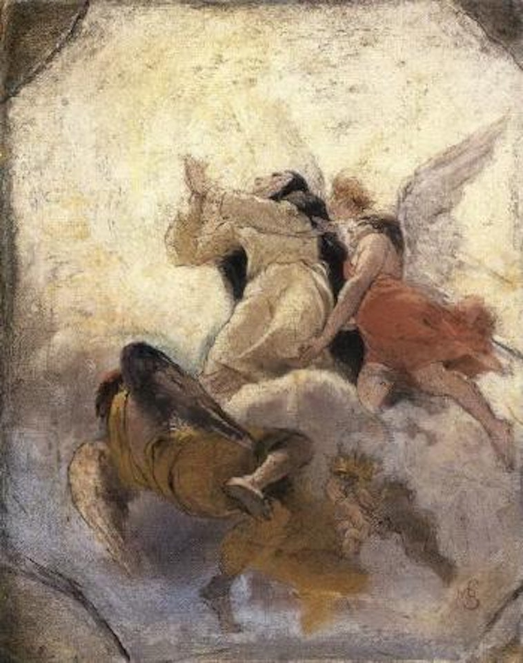 Study for fresco by Mose Bianchi