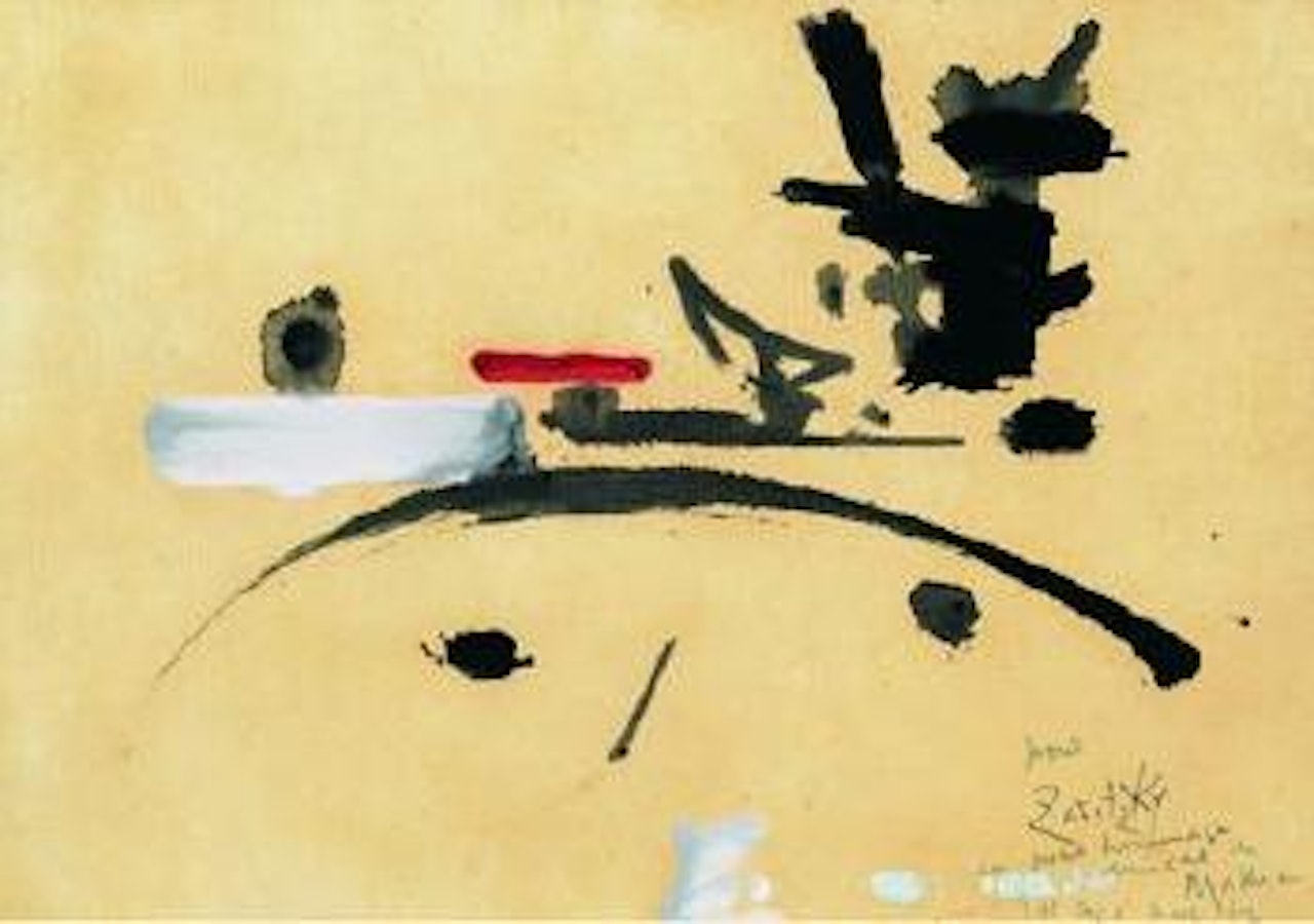 Composition by Georges Mathieu