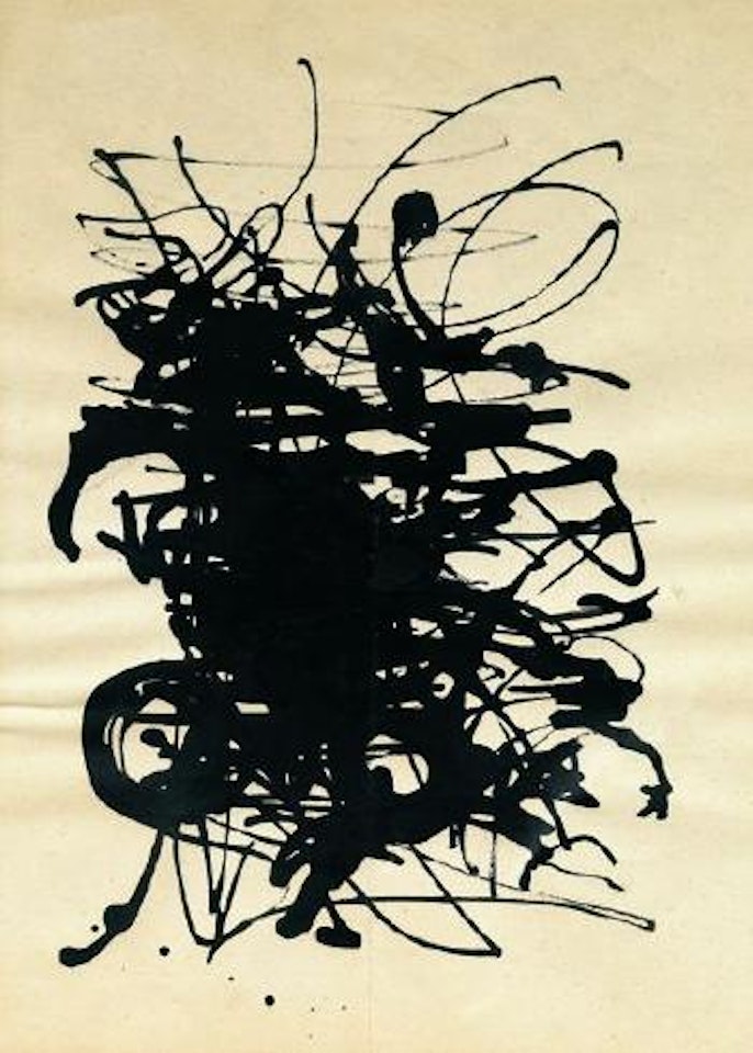 Composition by Georges Mathieu