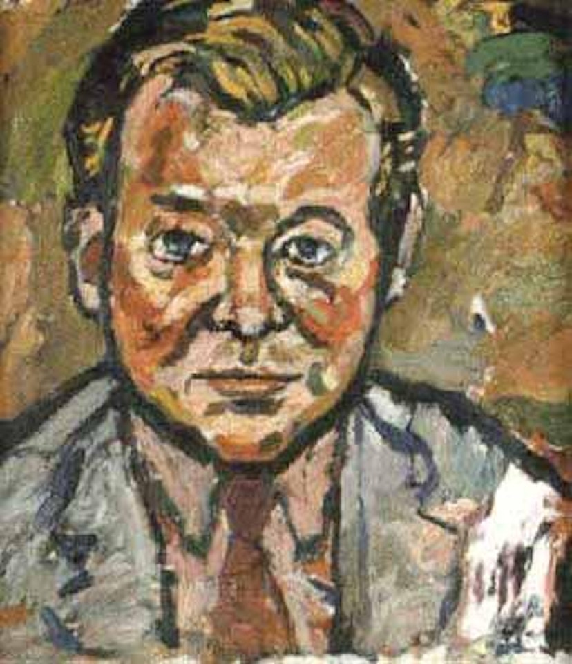 Portrait of Nigel Broackes by John Bratby