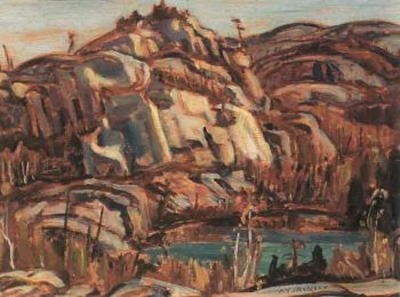 Lake in a La Cloche Hills by Alexander Young Jackson
